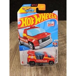 Hot Wheels Rapid Pulse HW First Response Red 1:64 Diecast Toy Car 2024